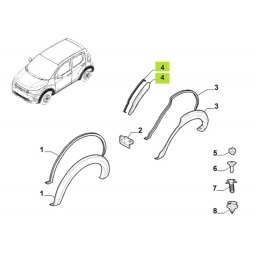 FENDER PUERTA TRAS. DER. -ORIGINAL-