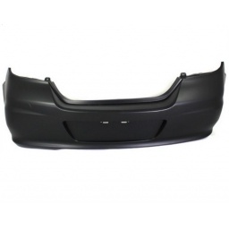 PARAGOLPE TRASERO NEGRO LISO
