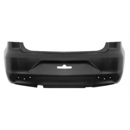 PARAGOLPE TRAS. NEGRO LISO S/AGUJ. SENSOR