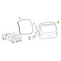 PORTON TRASERO -ORIGINAL-