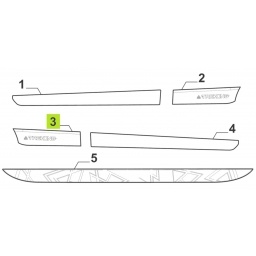 CALCO PUERTA TRAS. DER. -ORIGINAL-