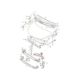 SOPORTE SUPERIOR RADIADOR -ORIGINAL-