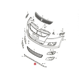 SPOILER PARAGOLPE DELT. -ORIGINAL-