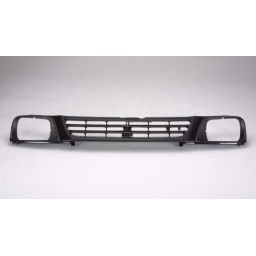 CARETA NEGRA C/ALOJ OPTICA Y REJILLA TIPO BASTON