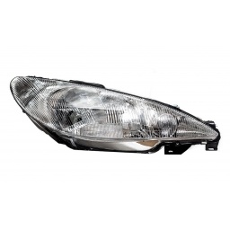 SEMIOPTICA DER. M/ELECTRICO PARABOLA SIMPLE VIDRIO RAYADO (H4) -TYC-