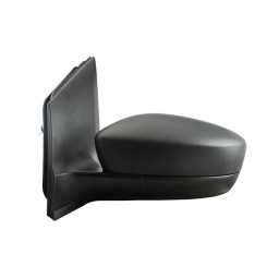 ESPEJO EXT. IZQ. MANUAL C/CONTROL NEGRO TEXT. -TYC-