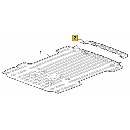 TERMINACION PISO TRASERO DE CAJA -ORIGINAL-