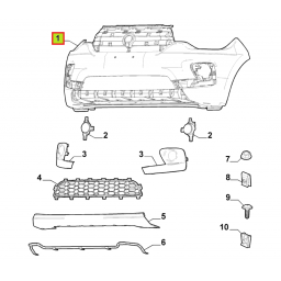 PARAGOLPE DELT. PRIMER -ORIGINAL-