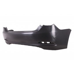 PARAGOLPE TRASERO NEGRO LISO