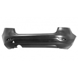 PARAGOLPE TRAS. NEGRO LISO