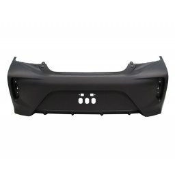 PARAGOLPE TRAS. NEGRO LISO