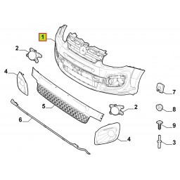 PARAGOLPE DELT. PRIMER -ORIGINAL-