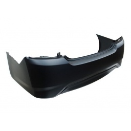 PARAGOLPE TRASERO NEGRO LISO