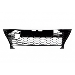 REJILLA CENTRAL PARAGOLPE DELT. NEGRA BRILLO HATCH-BACK