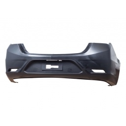 PARAGOLPE TRAS. NEGRO LISO SAGUJ. SENSOR CAGUJ. OJO DE GATO