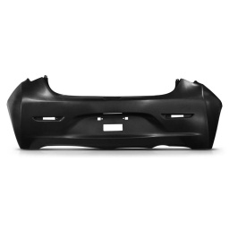 PARAGOLPE TRAS. NEGRO LISO
