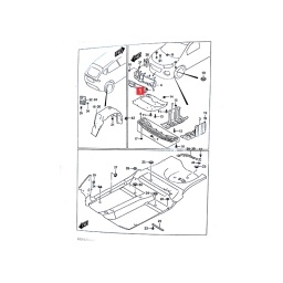 FRENTE PLASTICO SUPERIOR -ORIGINAL-