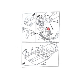 FRENTE PLASTICO INFERIOR -ORIGINAL-