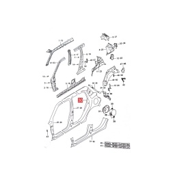 GUARDABARRO TRAS. IZQ. -ORIGINAL-