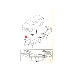 FENDER GUARDABARRO DELT. DER. -ORIGINAL-