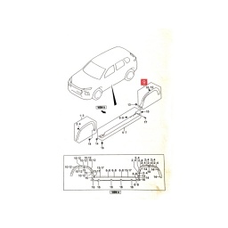 FENDER GUARDABARRO TRAS. DER. -ORIGINAL-