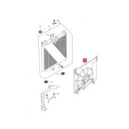 SOPORTE ELECTRO VENTILADOR -ORIGINAL-
