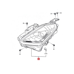 SEMIOPTICA IZQ. LED -ORIGINAL-