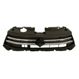 CARETA NEGRA C/MOLDURAS CROMADAS