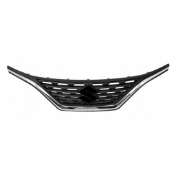 CARETA NEGRA TIPO PANAL C/MOLDURA CROMADA