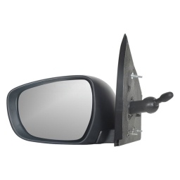 ESPEJO EXT. IZQ. MANUAL C/CONTROL TAPA NEGRA TEXT. -ORIGINAL-