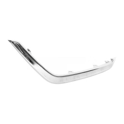 MOLDURA IZQ. PARAGOLPE DELT. (CROMADA) -ORIGINAL-