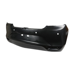 PARAGOLPE TRAS. NEGRO LISO C/AGUJ. SENSOR -ORIGINAL-