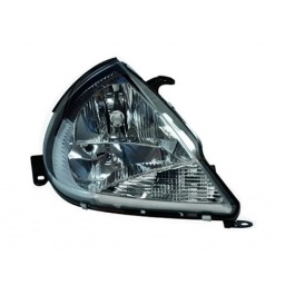 SEMIOPTICA DER. FONDO CROMADO (H4)