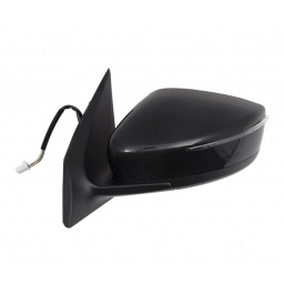 ESPEJO EXT. IZQ. ELECTRICO C/SE�AL NEGRO LISO (EXCLUSIVE) -TYC-