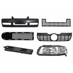 KIT PARAGOLPE, CARETA, MARCOS, REJILLA, GUÍA, SEMIOPTICAS WVGOLG3S1