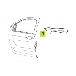 MANIJA EXT. PUERTA DELT. IZQ. PRIMER -ORIGINAL-