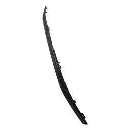MOLDURA SUPERIOR DE CARETA NEGRO BRILLANTE