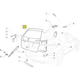 PORTON TRASERO -ORIGINAL-