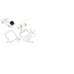 BISAGRA IZQ/DER DE PORTON TRASERO -ORIGINAL-