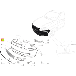 PARAGOLPE DELT. PRIMER -ORIGINAL-
