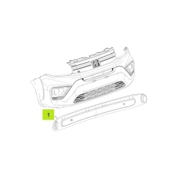 ABOSRBEDOR PARAGOLPE DELT. -ORIGINAL-