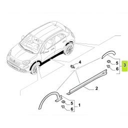 FENDER TRAS. IZQ. -ORIGINAL-