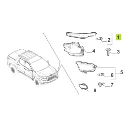 SEMIOPTICA SUPERIOR IZQ. -ORIGINAL-