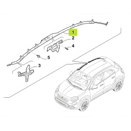 AIRBAG VENTANA IZQ. -ORIGINAL-