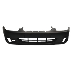 PARAGOLPE DELT. NEGRO LISO C/CAM. C/AGUJ. MOLDURA INFERIOR