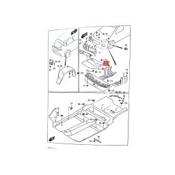 FRENTE PLASTICO INFERIOR -ORIGINAL-