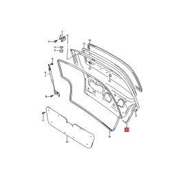 PORTON TRASERO C/AGUJ. LIMPIA VIDRIO  -ORIGINAL-