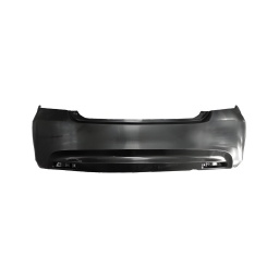 PARAGOLPE TRAS. NEGRO LISO S/AGUJERO SENSOR -ORIGINAL-