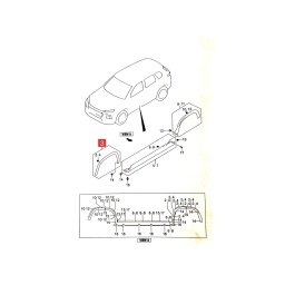 FENDER GUARDABARRO DELT. IZQ. -ORIGINAL-