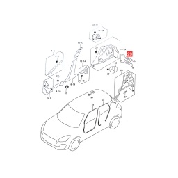 APLIQUE SUP. PANEL TRASERO -ORIGINAL-